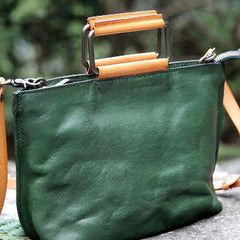 Handmade handbag tote purse leather crossbody bag purse shoulder bag for women