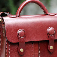 Handmade handbag satchel purse leather crossbody bag shoulder bag women