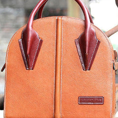 Handmade unique handbag purse leather purse shoulder bag for women