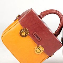 Genuine Leather Handbag Messenger Bag Crossbody Bag Shoulder Bag Purse For Women
