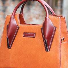 Handmade handbag purse leather crossbody bag purse shoulder bag for women