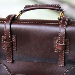 Handmade messenger bag satchel purse leather crossbody bag shoulder bag women