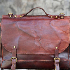 Handmade messenger bag briefcase satchel purse leather crossbody bag  shoulder bag women