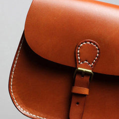 Handmade shoulder bag vintage leather Satchel School crossbody Shoulder Bag for women