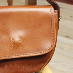 Handmade shoulder bag vintage rustic leather crossbody Shoulder Bag for women