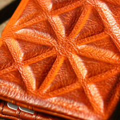 Handmade Genuine Leather Wallet billfold Leather Wallet Slim Bifold Wallet Bag For