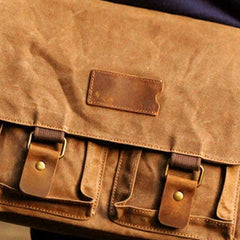 Canvas Messenger Bag Cool Chest Bag Sling Bag Crossbody Bag Travel Bag Hiking Bag for men