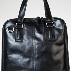Handmade leather men Briefcase messenger vintage shoulder laptop bag vintage bag