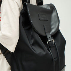 Genuine Leather Cute Travel Bag Backpack Bag Shoulder Bag Black Women Leather Purse
