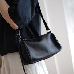 Brown Leather Box Shoulder Bag Trendy Women Coffee Cube Crossbody Purse for Women