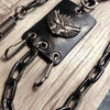 silver biker trucker punk key hook wallet Chain for chain wallet biker wallet trucker wallet