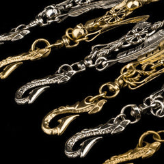 Brass biker trucker Wallet Chain for chain wallet biker wallet trucker wallet