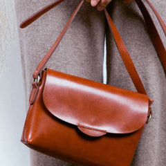 Genuine Leather Cute Crossbody Bag Shoulder Bag Women Girl Fashion Leather Purse