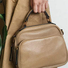 Genuine Leather Cute Handbag Crossbody Bag Shoulder Bag Women Leather Purse