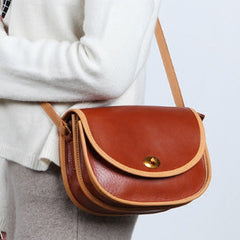 Genuine Leather Cute Crossbody Bag Shoulder Bag Women Girl Fashion Leather Purse