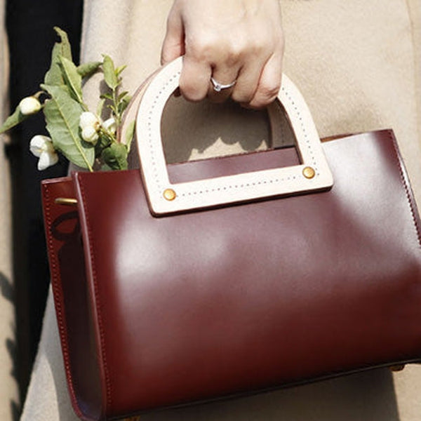 Genuine Leather Cute Women Handbag Shoulder Bag Crossbody Bag Women Leather Purse