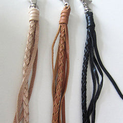 Handmade leather braided wallet Chain for chain wallet biker wallet trucker wallet