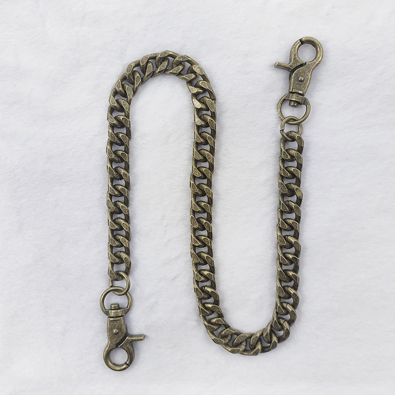 Cool Brass Biker Wallet Chain Vintage Brass Trousers Chain Wallet Chain For Men
