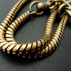 Brass biker trucker dragon hook wallet Chains for chain wallets biker wallet trucker wallet