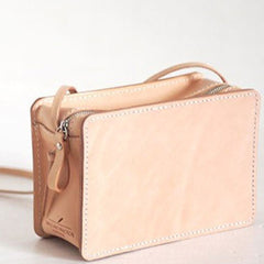 Handmade Leather crossbody bag purse shoulder bag for women girl