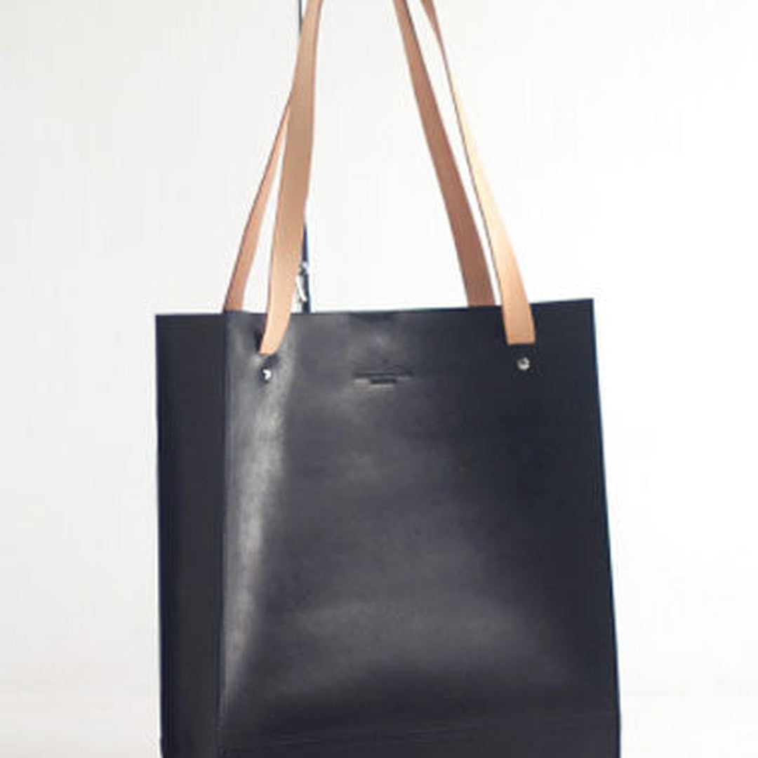 Handmade Leather handbag tote purse shoulder bag for shopper bag