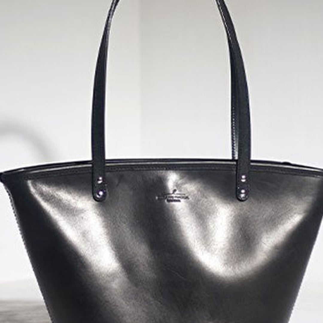 Handmade Leather handbag tote purse shoulder bag for shopper bag