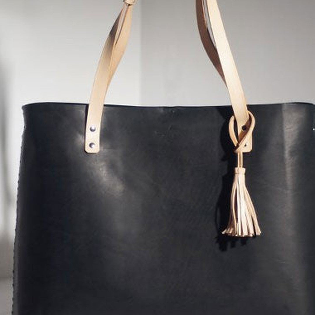 Handmade Leather handbag tote purse shoulder bag for shopper bag