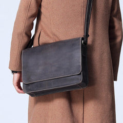 Handmade leather men satchel bag messenger large vintage shoulder laptop bag vintage bag
