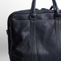 Handmade leather men Briefcase messenger large vintage shoulder laptop bag vintage bag