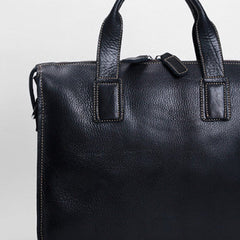 Cool leather mens Briefcase laptop Briefcase Work Briefcases shoulder bag for Men