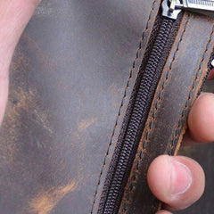 Genuine Leather Mens Wallet Cool billfold Card Coin Holder Wallet Purse for Mens