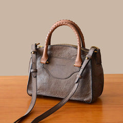 Handmade Genuine Leather Handbag Crossbody Bag Shoulder Bag Purse For Women