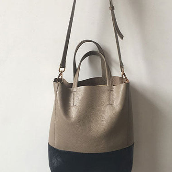 Handmade Leather Bag Assorted Colors Tote Bags Shoulder Bag Handbag For Women