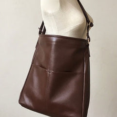 Genuine Leather Bag Handmade Shoulder Bag Crossbody Bag For Women