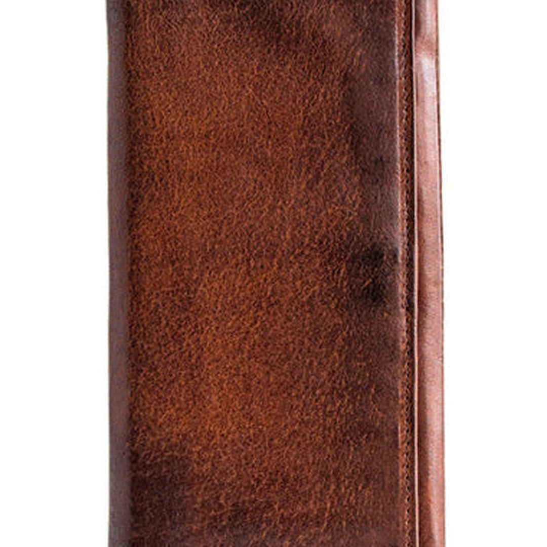 Handmade leather long wallet leather men phone clutch vintage wallet for men