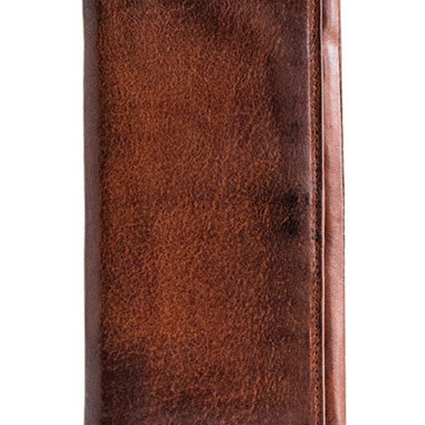 Handmade leather long wallet leather men phone clutch vintage wallet for men