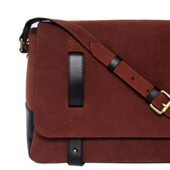 Cool Leather Mens Messenger Bag Shoulder Bag Travel Messenger Bags