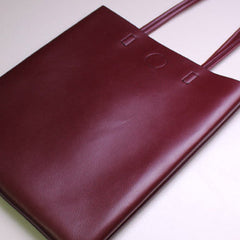 Genuine Leather handbag small black shoulder bag brown tote for women leather shopper bag