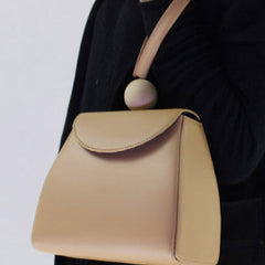 Genuine Leather handbag black red bag for women leather shopper bag