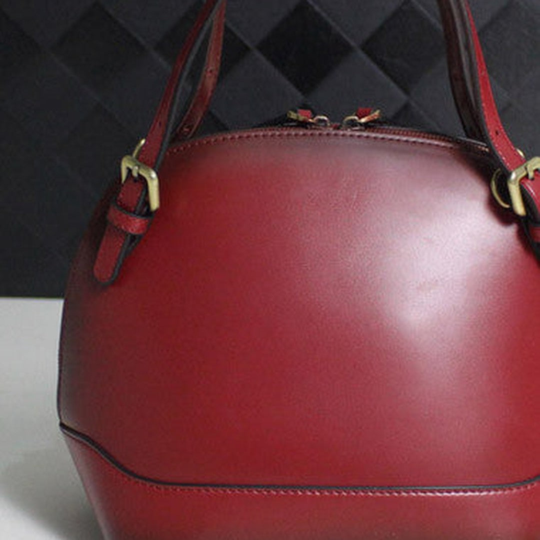 Leather handbag shoulder bag yellow brown black red gray for women leather crossbody bag