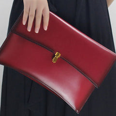 Genuine Leather clutch purse bag shoulder bag black for women leather crossbody bag