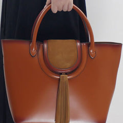 Genuine Leather handbag  purse shoulder bag black for women leather crossbody bag