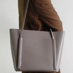 Genuine Leather Handbag Shoulder Bag Purse Large Tote for Women Leather Shopper Bag