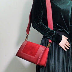 Genuine Leather Cute Fashion Purse Shoulder Bag for Women Leather Crossbody Bag