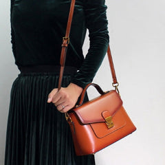 Genuine Leather Bag Handbag Purse Shoulder Bag for Women Leather Crossbody Bag