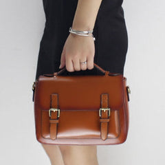 Genuine Leather handbag shoulder bag satchel bag for women leather crossbody bag