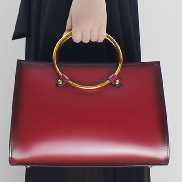 Genuine Leather handbag  purse shoulder bag black for women leather crossbody bag