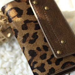 Handmade modern cute cilice pretty leather small keys wallet pouch purse for women/lady girl