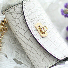 Handmade modern pretty leather small keys wallet pouch purse for women/lady girl