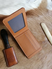 Carp Leather Wallet ID Holder Wallet 
